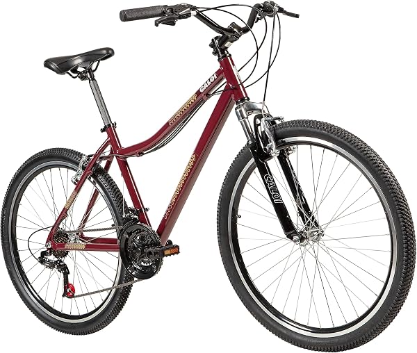 Bicicleta Aro 26 Caloi Rouge 21 Marchas Suspensão Freio V-Brake