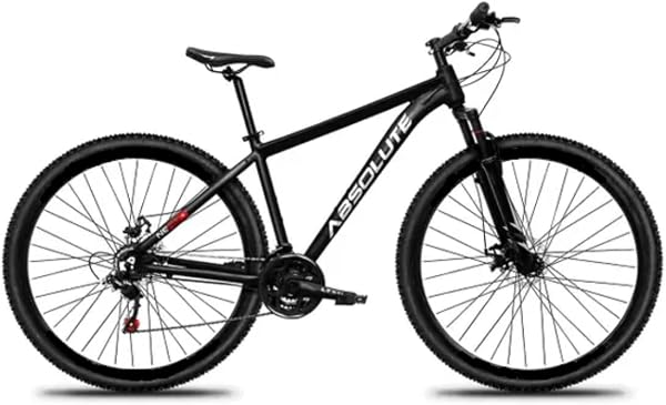 Bicicleta Aro 29 Absolute Nero 5 21v Alumínio Freio a Disco Mecânico Suspensão 80mm