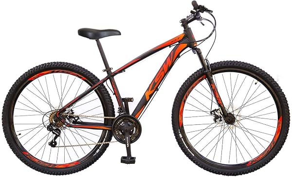 Bicicleta Aro 29 KSW XLT 2020 City 21v Freio a Disco