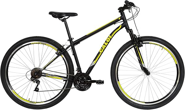 Bicicleta Caloi Velox Aro 29 Tamanho 17 Câmbio 21 Velocidades Preta MY23