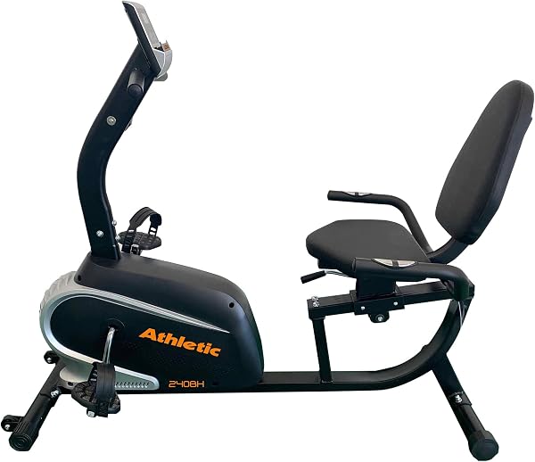 Bicicleta Ergométrica Horizontal Athletic Vision 240BH 8 Níveis