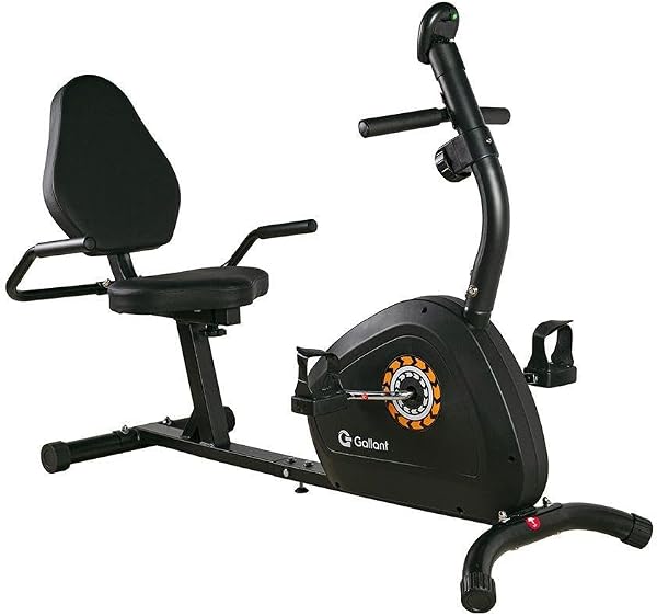 Bicicleta Ergométrica Magnética Horizontal Gallant Elite X GBEV1HMGB-PT