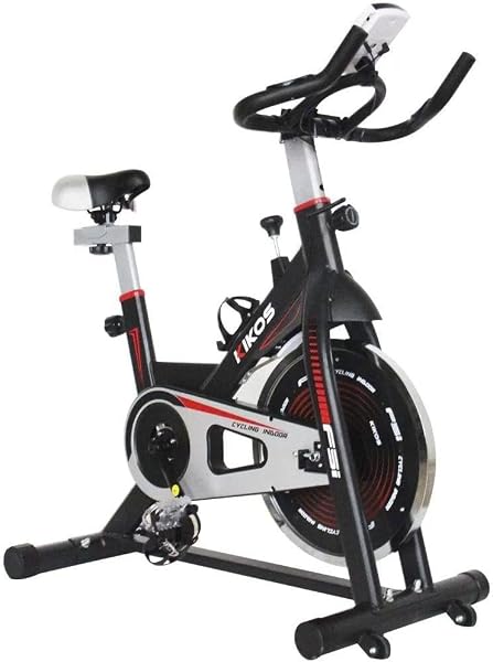 Bicicleta Ergométrica Spinning Kikos F5i Fitness Cardio Musculação com Roda de inércia de 10Kg.