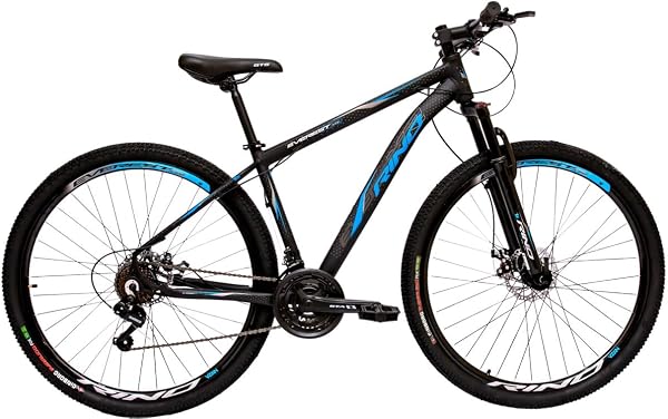 Bicicleta RINO EVEREST 29 Freio a Disco Câmbios Shimano 24v com Trava