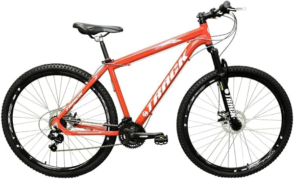 Bicicleta Track Bikes TK 7.0 Aro 29 Suspensão Dianteira com Trava Freio a Disco Hidráulico 21 Marchas