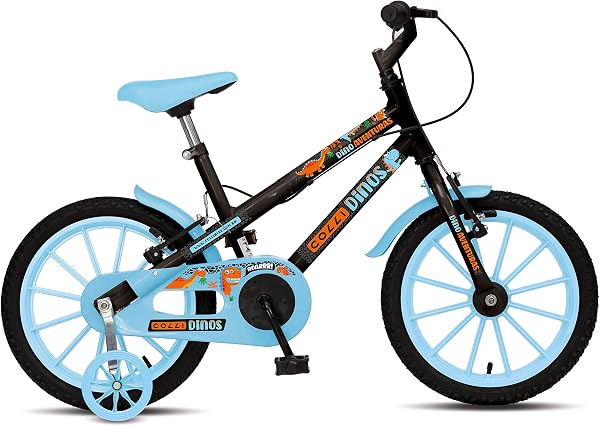 Colli Bicicleta Infantil Spinossauro Aro 16 com Rodinhas