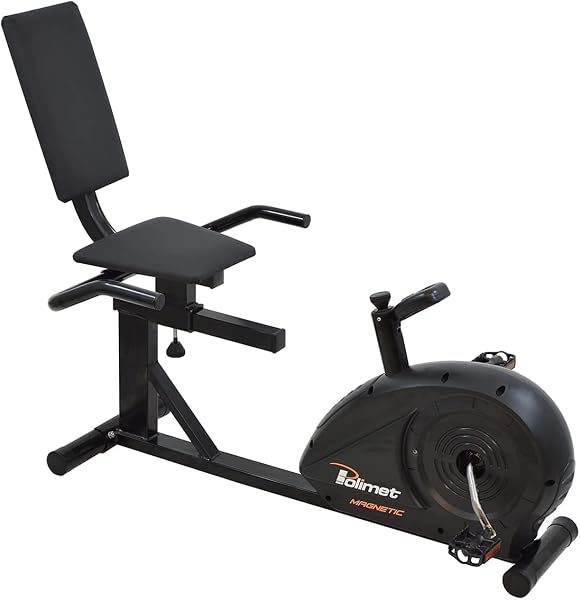 Poli Sports Bicicleta Ergométrica Horizontal BH3800 Preta